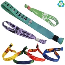 1/2" rPET Recycled Sublimated Eco-friendly Event Wristbands