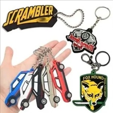 1.5" Custom 3D PVC Keychain