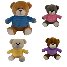 10" Classic Stuffed Doll Bear Toy With Customized Printing T