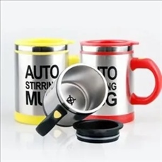 14 Oz. Stainless Steel Self Stirring Mug Mixing Cup
