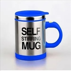 14 Oz. Stainless Steel Self Stirring Mug Mixing Cup