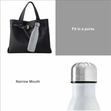 17 oz. Travel Stainless Steel Vacuum Insulated Thermos Bottl