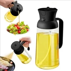 18oz two-in-one oil dispenser for cooking
