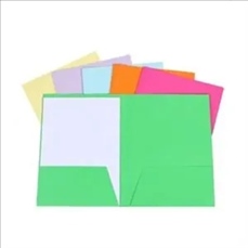 2 Pocket Matte Laminated Paper Folders