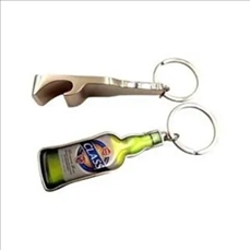 2 in 1 Shape Metal Key Chain and Bottle Opener