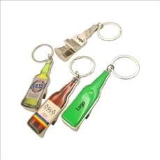 2 in 1 Shape Metal Key Chain and Bottle Opener