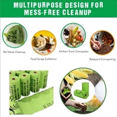 20PCS/ Roll  Disposable Garbage Dog Poop Bags