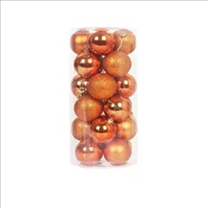24pcs Christmas Ball Ornaments Set