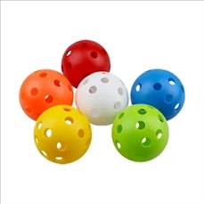 26 Hole Plastic Practice Ball