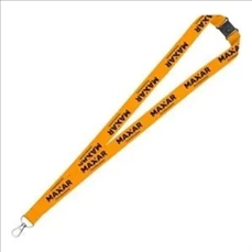 3/4" Eco Friendly rPET Lanyard with Safety Breakaway