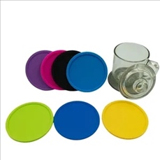 3.93'' Round Silicone Coaster