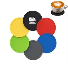 3.93'' Round Silicone Coaster