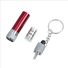 3 LED Aluminum Keychain