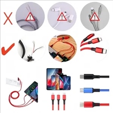 3 in 1 Multiple Charging cable