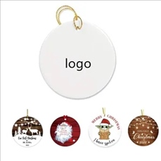 3" Ceramic Christmas Ornament