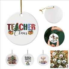 3" Ceramic Christmas Ornament