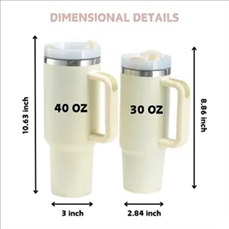 30/40OZ Vacuum Insulated Thermos Cup