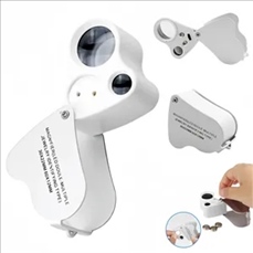 30X 60X Illuminated Magnifier