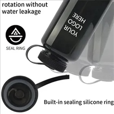 32OZ BPA -Free Water Bottle With Wide Mouth