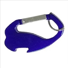 4-In-1 Jumbo Size Carabiner/Bottle Opener/Key Chain/Compass