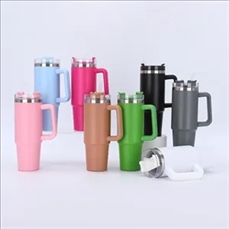 40oz Stainless Steel Insulated Tumbler with Straw