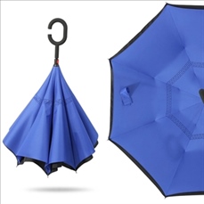 48" Arc Double Layers Car Use Inverted Umbrella