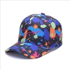 6 Panel Dye-Sublimated Structured Baseball Caps