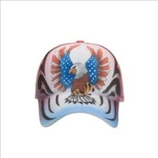 6 Panel Dye-Sublimated Structured Baseball Caps