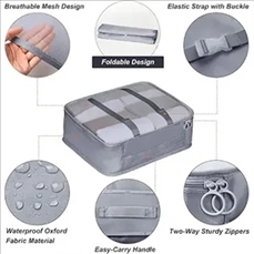 7-Piece Travel Organizer Set