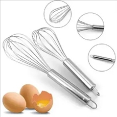 8 Inches Stainless Steel Egg Whiskteel Whisk