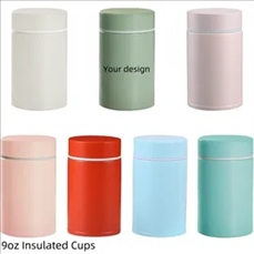 9oz Stainless Steel Cups