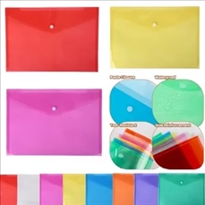 A4 Files Plastic Envelope