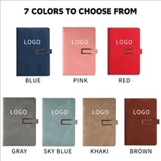 A5 Soft Cover U-Clip Notebook