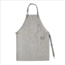 Adjustable Uniform Cafe Kitchen Working Canvas Bib Apron