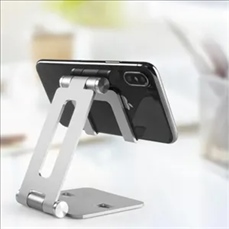 Aluminum Adjustable Phone Holder With Anti-Slip Silicone