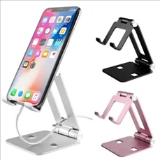 Aluminum Adjustable Phone Holder With Anti-Slip Silicone
