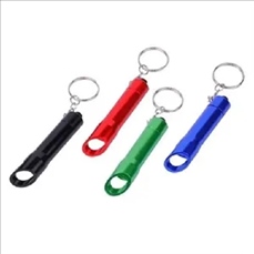 Aluminum LED Bottle Opener Keychain