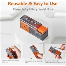Automatic dental floss box
