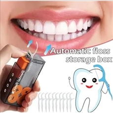 Automatic dental floss box