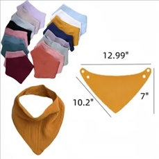 Baby Triangular Bandana Drool Bibs