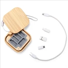Bamboo Charging Cable Kit