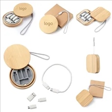 Bamboo Charging Cable Kit