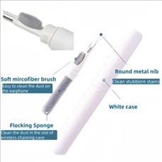 Bluetooth earphone cleaning brush
