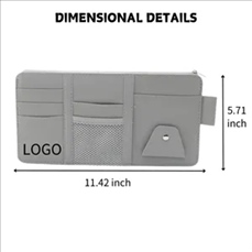 Car Sunshade Organizer Bag
