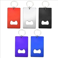 Card Bottle Opener Keychain