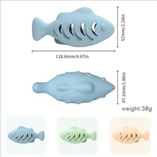 Cat Toy Silicone Fish