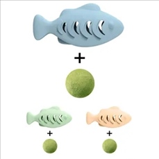 Cat Toy Silicone Fish