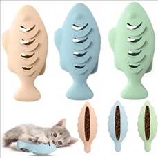 Cat Toy Silicone Fish