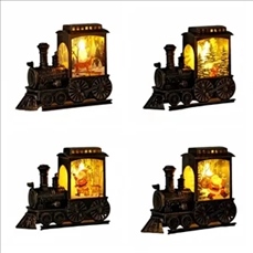 Christmas Vintage Train LED Bight Light