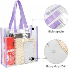 Clear PVC Tote Bags